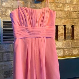 Lovely spring rose dress. Freshly dry cleaned. Elegant and comfortable.